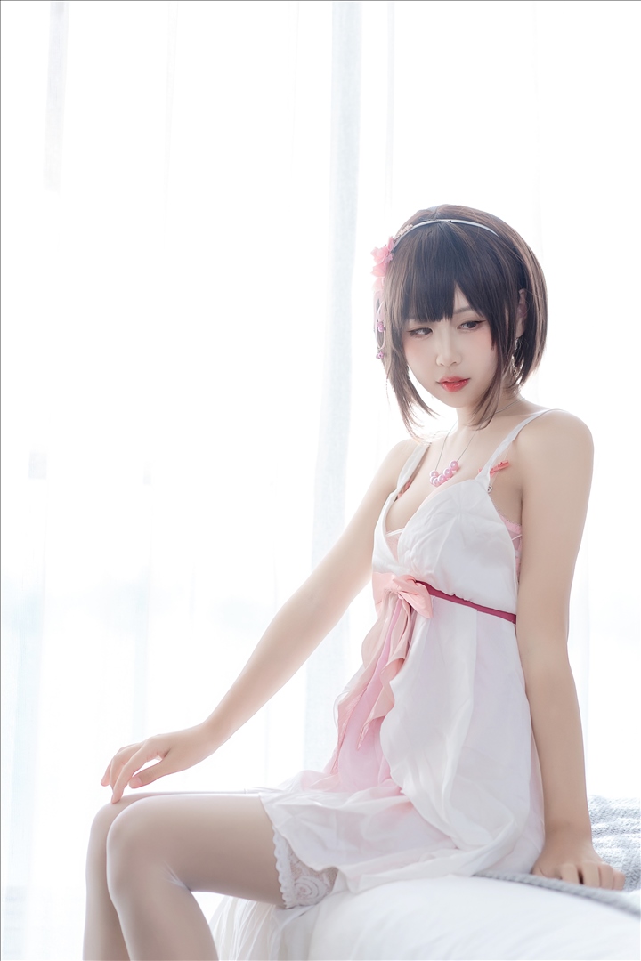 萌芽儿o0 NO.025 加藤惠睡衣+内衣 [28P-123MB]预览图